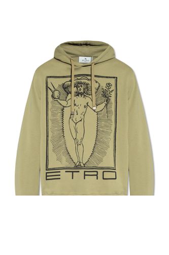 Etro Printed Hoodie - Etro - Modalova