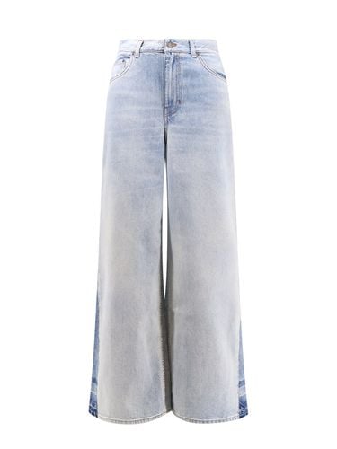 Chloé Logo Patch Wide-leg Jeans - Chloé - Modalova