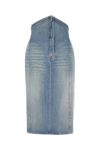 Alexander McQueen Denim Skirt - Alexander McQueen - Modalova