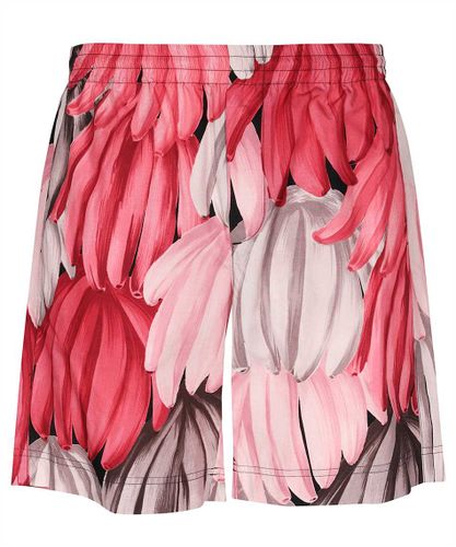 MSGM Cotton Bermuda Shorts - MSGM - Modalova