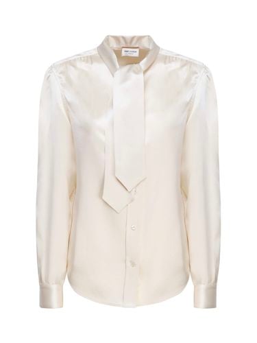 Lavallière Collar Blouse - Saint Laurent - Modalova