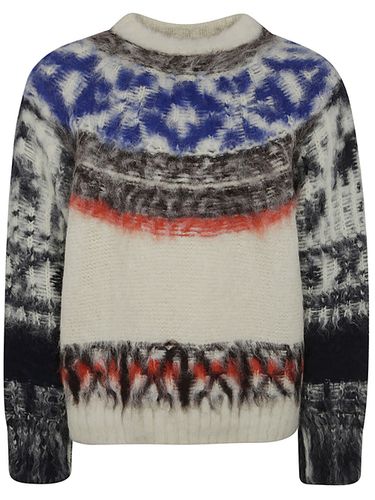 Sacai Pattern Knit Sweater - Sacai - Modalova