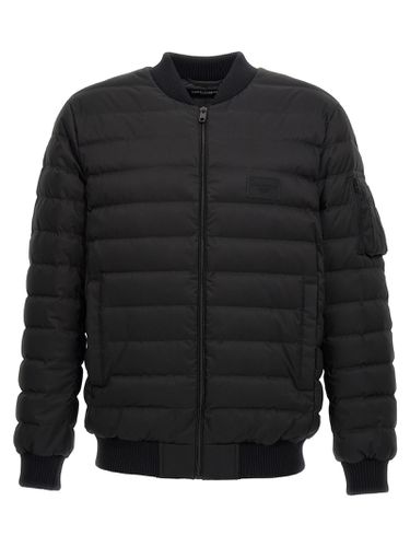 Padded Bomber Jacket - Dolce & Gabbana - Modalova