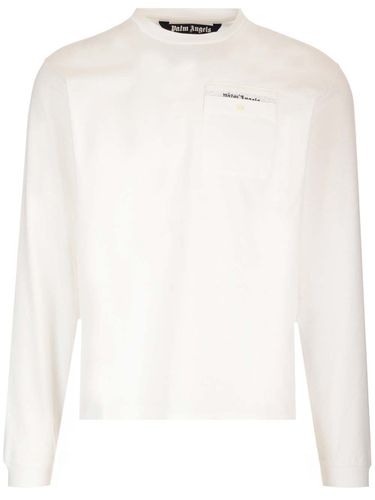 Sartorial Tape Pocket Long-sleeved T-shirt - Palm Angels - Modalova