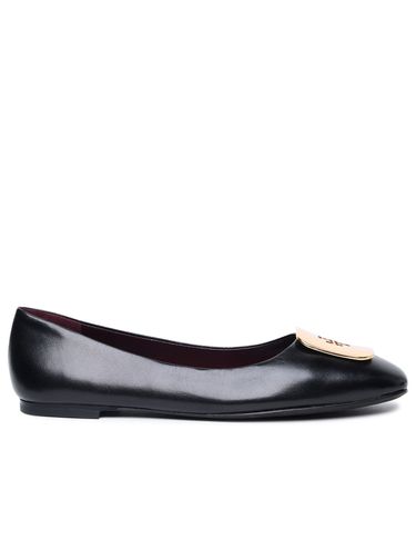 Georgia Black Leather Ballet Flats - Tory Burch - Modalova