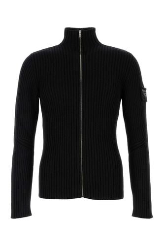 Prada Black Wool Cardigan - Prada - Modalova