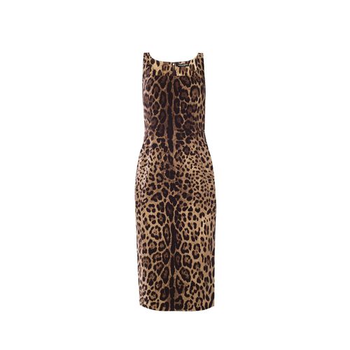 Leopard Printed Dress - Dolce & Gabbana - Modalova