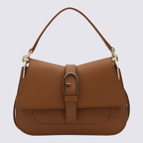 Furla Brown Leather Bag - Furla - Modalova