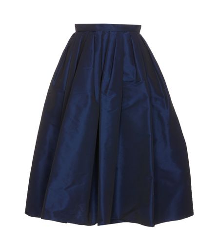 Pleated Midi Skirt - Alexander McQueen - Modalova