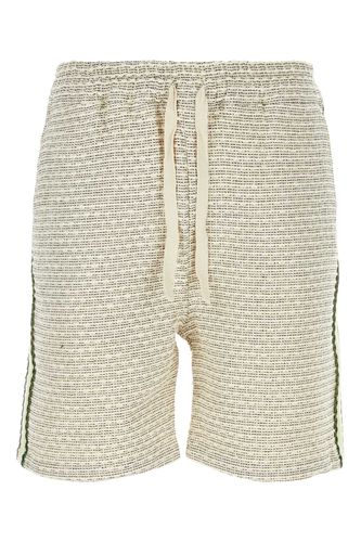 Two-tone Tweed Bermuda Shorts - Drôle de Monsieur - Modalova