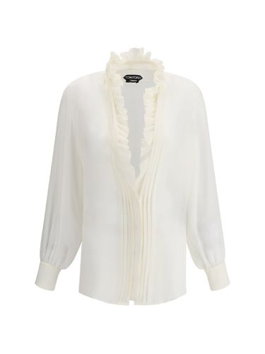 Tom Ford Silk Georgette Blouse - Tom Ford - Modalova