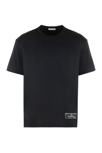 Valentino Cotton Crew-neck T-shirt - Valentino - Modalova