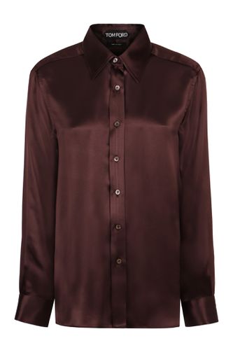 Tom Ford Satin Shirt - Tom Ford - Modalova