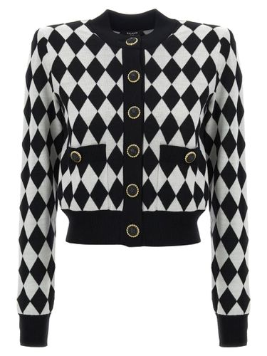 Balmain Diamond Cardigan - Balmain - Modalova