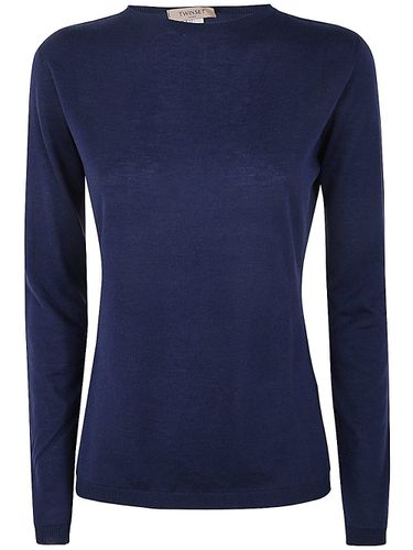 TwinSet Round Neck Sweater - TwinSet - Modalova