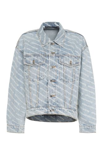 Alexander Wang Printed Denim Jacket - Alexander Wang - Modalova