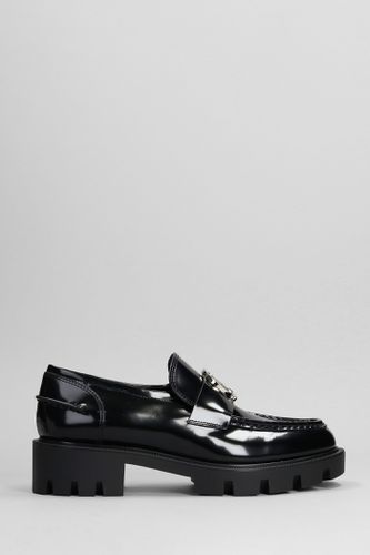 Cl Moc Lug Loafers In Leather - Christian Louboutin - Modalova