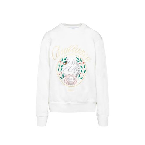 Embroidered Cotton Sweatshirt - Casablanca - Modalova