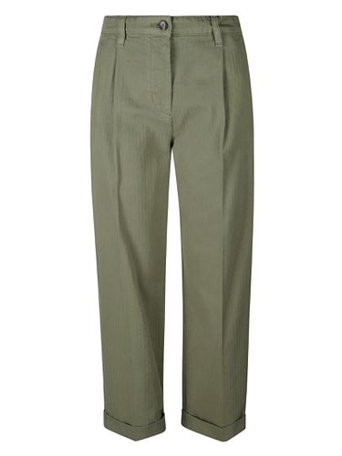 Etro Cropped Chino Trousers - Etro - Modalova