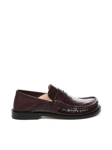 Leather Campo Loafers - Loewe - Modalova