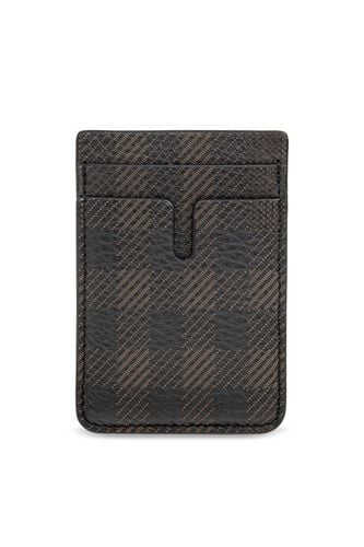 Checked Logo Detailed Card Holder - Burberry - Modalova