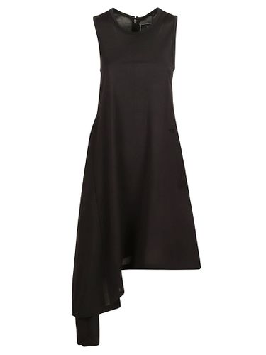 Sleeveless Draped Asymmetric Dress - Y-3 - Modalova