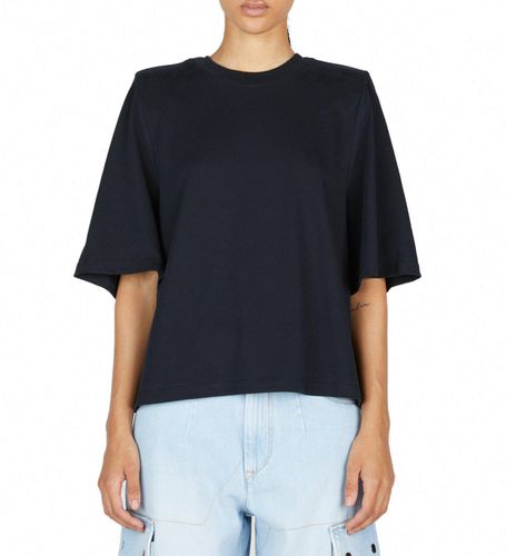 Padded Shoulder Crewneck T-shirt - Isabel Marant - Modalova