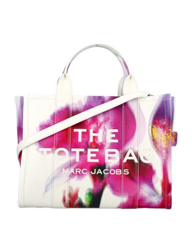 The Future Floral Leather Medium Tote Bag - Marc Jacobs - Modalova