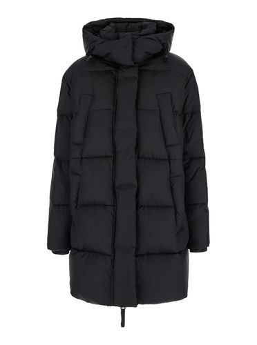 Quilted Down Jacket In Tech Fabric Woman - Mauro Grifoni - Modalova