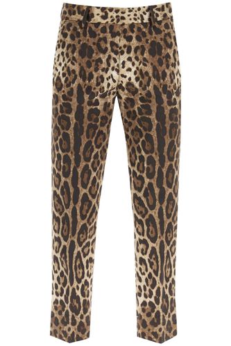 Dolce & Gabbana Animal Print Pants - Dolce & Gabbana - Modalova