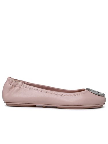 Minnie Travel Leather Ballet Flats - Tory Burch - Modalova