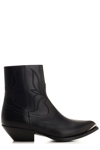 Celine Leon Zipped Boots - Celine - Modalova