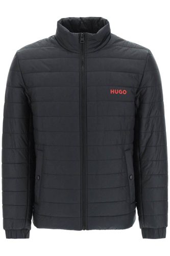 Logo Detailed Padded Jacket - Hugo Boss - Modalova