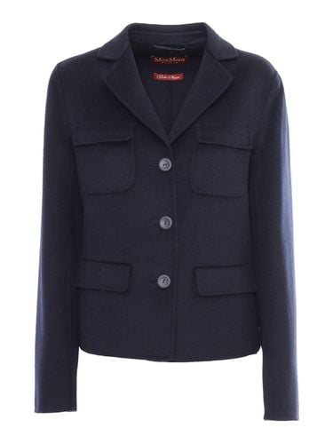 Buttoned Long-sleeved Jacket - Max Mara Studio - Modalova