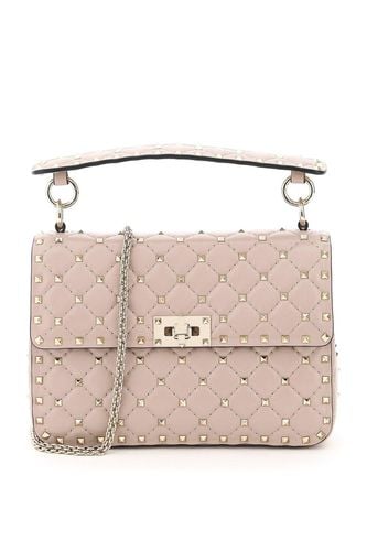 Garavani Rockstud Foldover Top Shoulder Bag - Valentino Garavani - Modalova