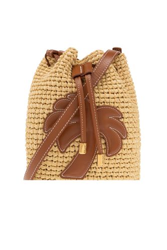 Palm Tree Patch Drawstring Bucket Bag - Palm Angels - Modalova