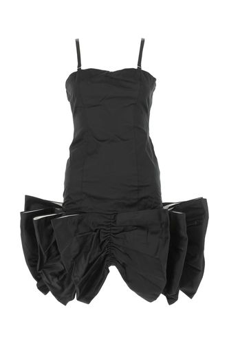 Black Polyester Leiza Mini Dress - Rotate by Birger Christensen - Modalova