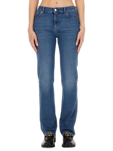 Valentino Denim Pants - Valentino - Modalova