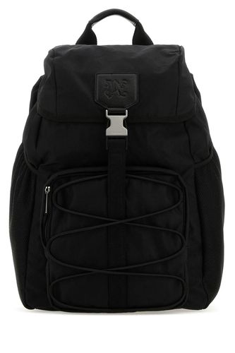 Palm Angels Black Canvas Backpack - Palm Angels - Modalova