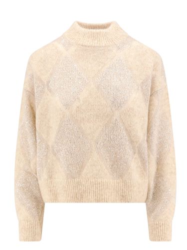 Cream Wool Knitwear - Brunello Cucinelli - Modalova