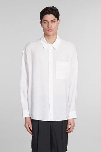 Attachment Shirt In White Nylon - Attachment - Modalova