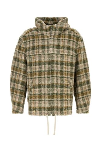 Checked Zipped Hooded Jacket - Isabel Marant - Modalova