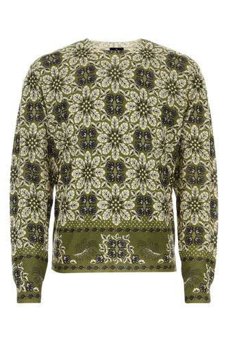 Etro Printed Silk Blend Sweater - Etro - Modalova