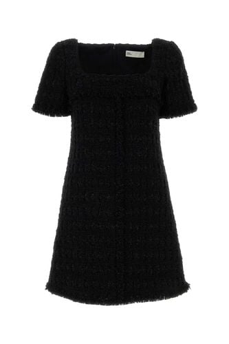 Tory Burch Black Tweed Mini Dress - Tory Burch - Modalova