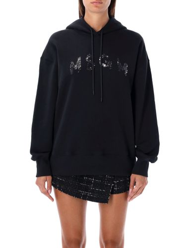 MSGM Hoodie Logo Sequin - MSGM - Modalova