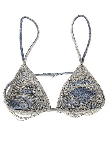 Retrofete Crystal Embellished Bra - retrofete - Modalova