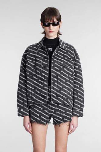 Alexander Wang All Over Logo Jacket - Alexander Wang - Modalova