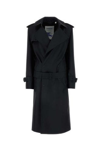 Silk Blend Trench Coat - Burberry - Modalova