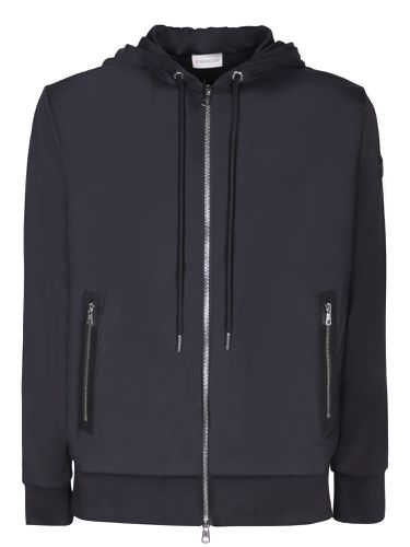 Moncler Zippered Black Cardigan - Moncler - Modalova