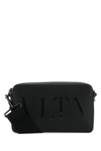 Black Leather Vltn Crossbody Bag - Valentino Garavani - Modalova